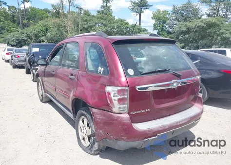 2007 Chevrolet Equinox Ls z USA, uszkodzony, nr VIN 2CNDL13F976054456